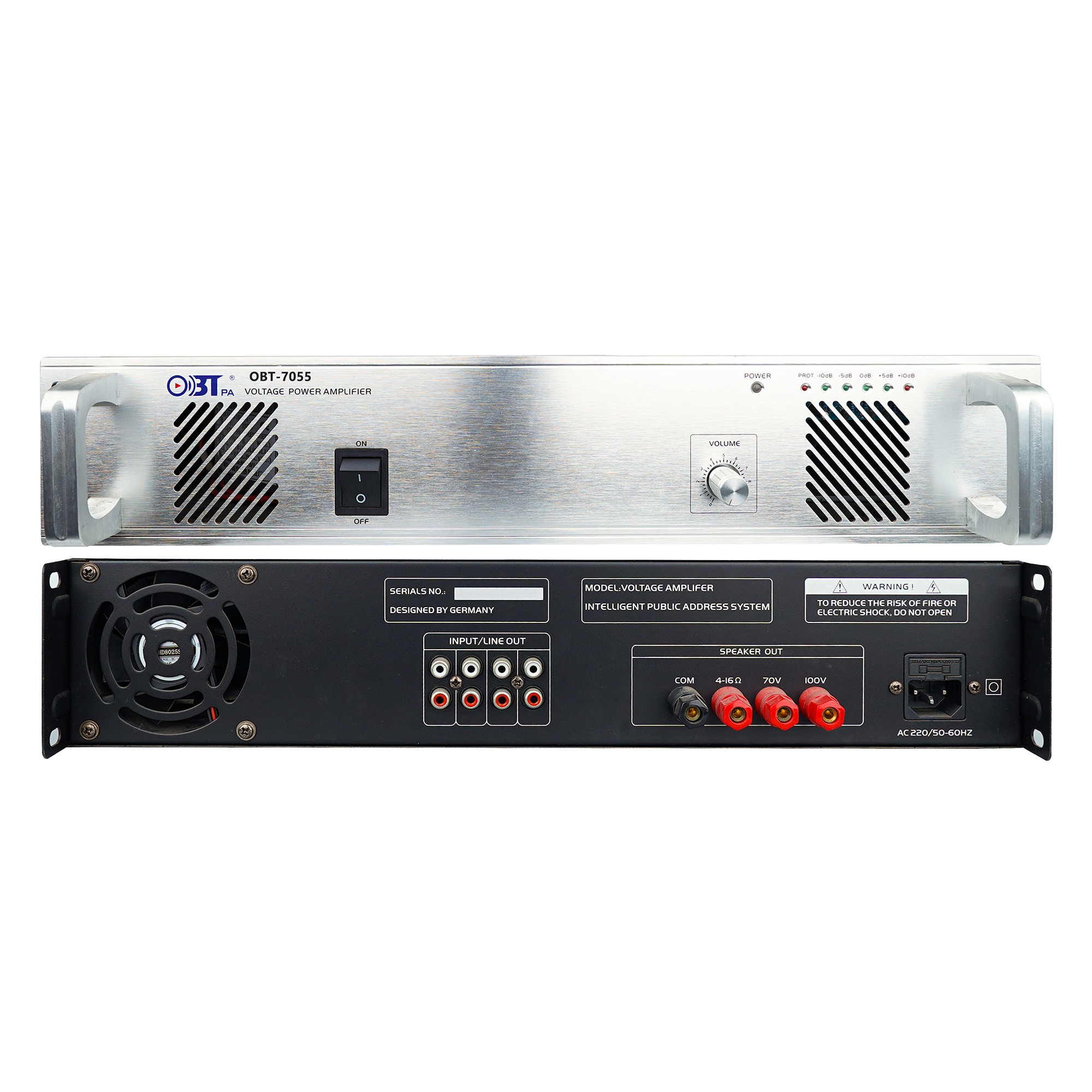 純后級定壓功放 OBT-7055