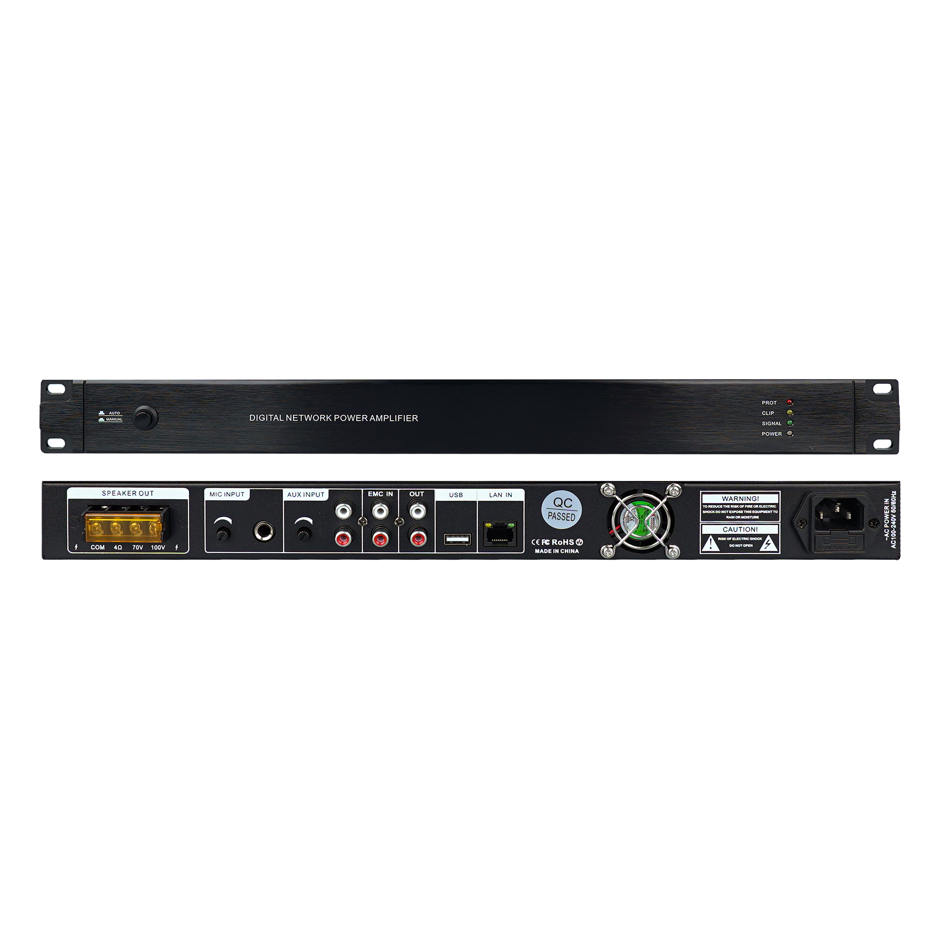 120W網絡功放 OBT-NP6120D